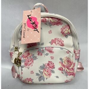 Betsey Johnson Women's Luv Betsey Pink Floral Mini Backpack